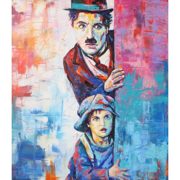 Charlie Chaplin and the Kid